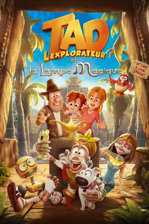 Affiche de Tad l'explorateur et la Lampe magique